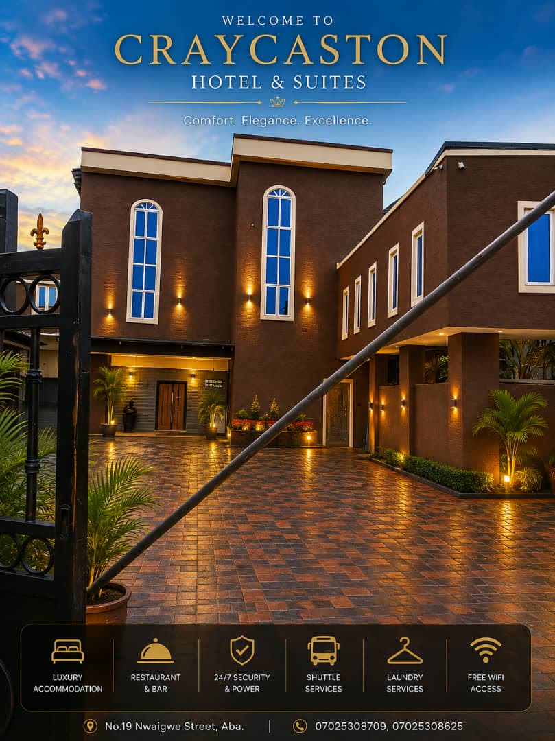 Welcome to Craycaston — Comfort. Elegance. Excellence.