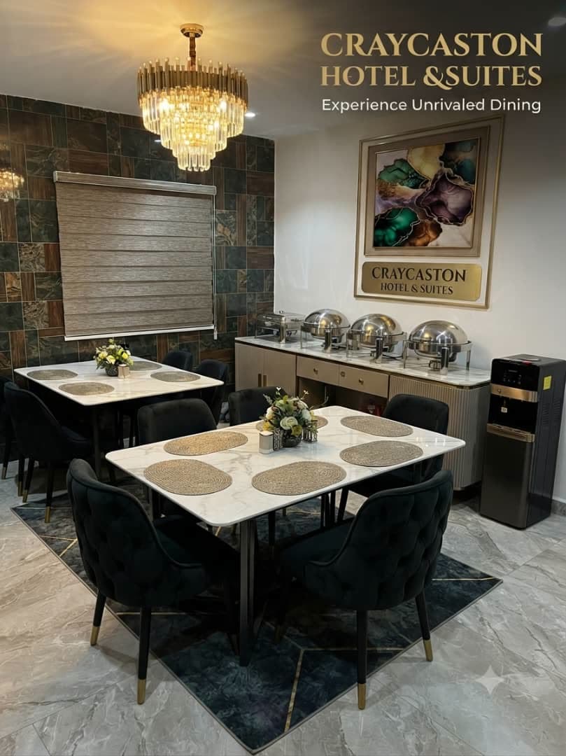 Dining at Craycaston Hotels & Suites